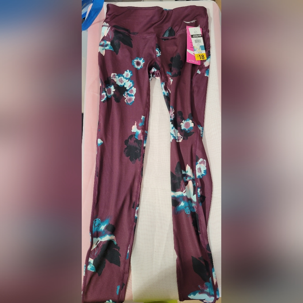 Floral leggings